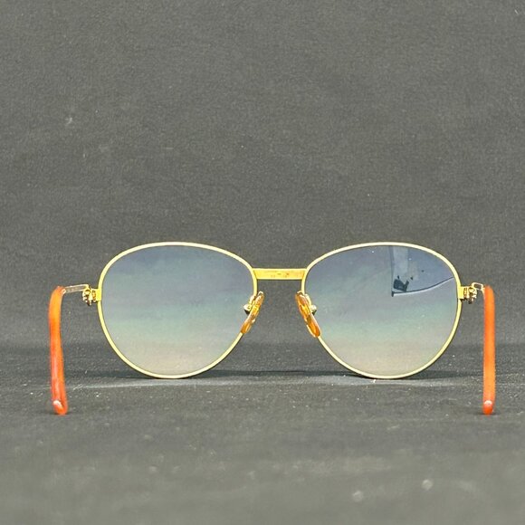 Custom Vintage Cartier Romance Louis Gold Rim Diamond Frames Glasses Sunglasses - Picture 2 of 16